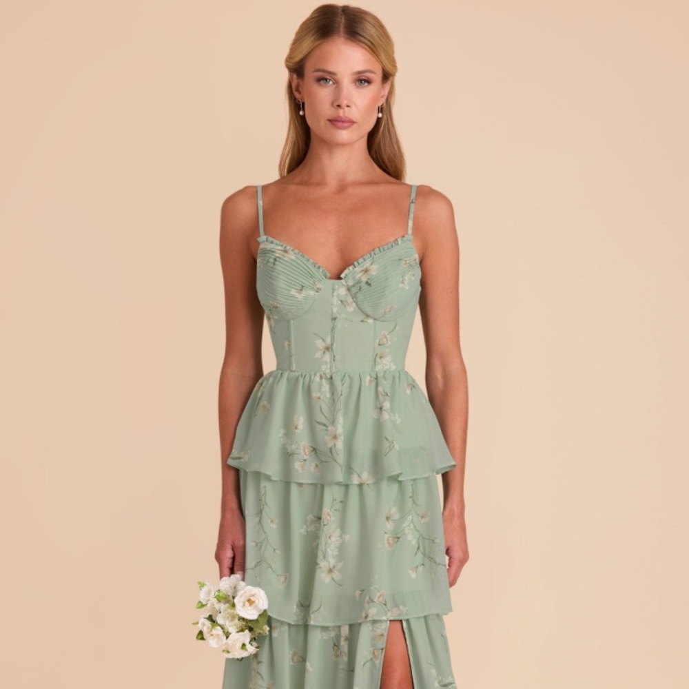 Birdy Grey Lola Dress in Chiffon Sage Le Fleur